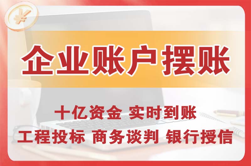 宝应企业账户摆账